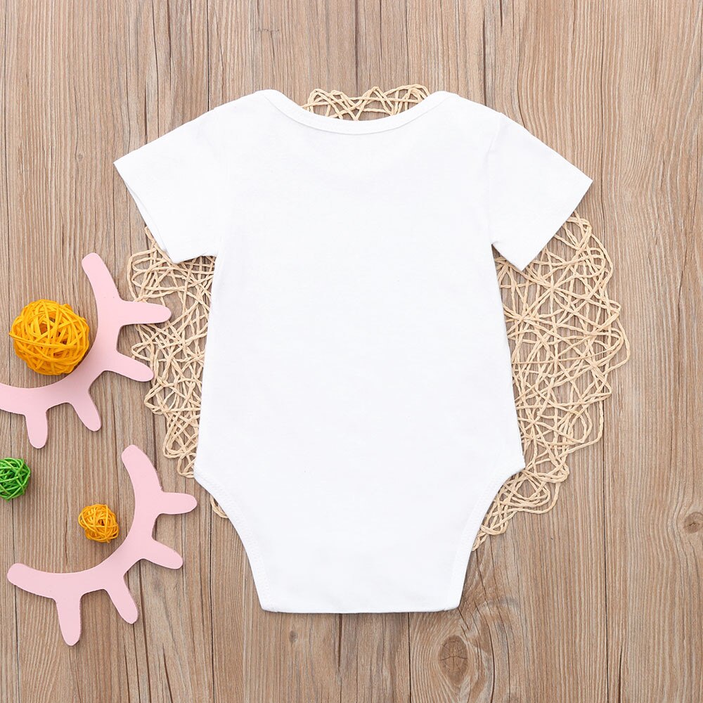 Zomer baby jongens meisjes korte mouwen cartoon pizza print bodysuits unisex casual effen kleur familie bodysuit