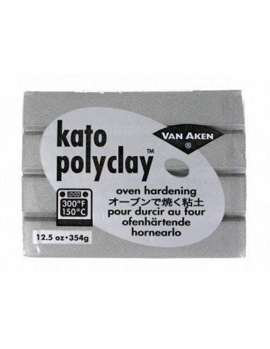 ARCILLA POLIMERICA KATO POLYCLAY 354GR PLATA