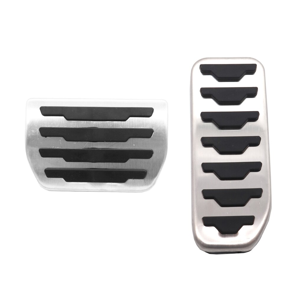Auto Rust Rem Accelerator Brandstof Gas Pedaal Cover Pad Foot Rest Voor Land Rover Range Rover Evoque -: 2PC AT
