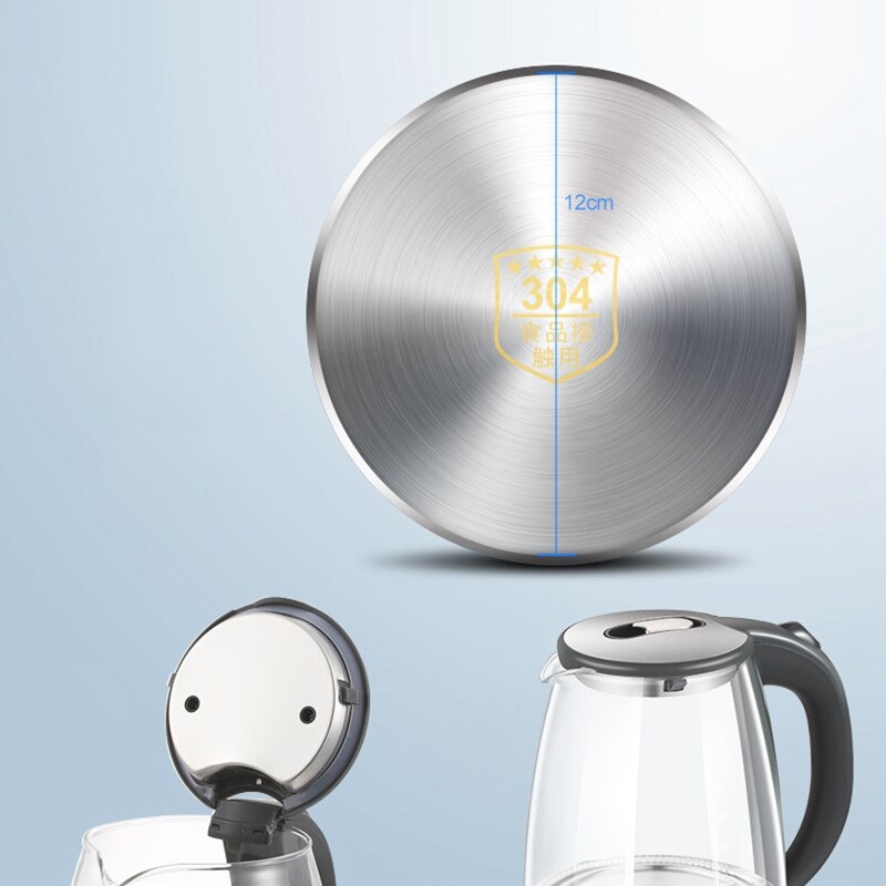 Glass Electric Kettle Off Automatically Auto-Power Off Stainless Steel Anti Electric Kettle Household Kitchen Appliances EU