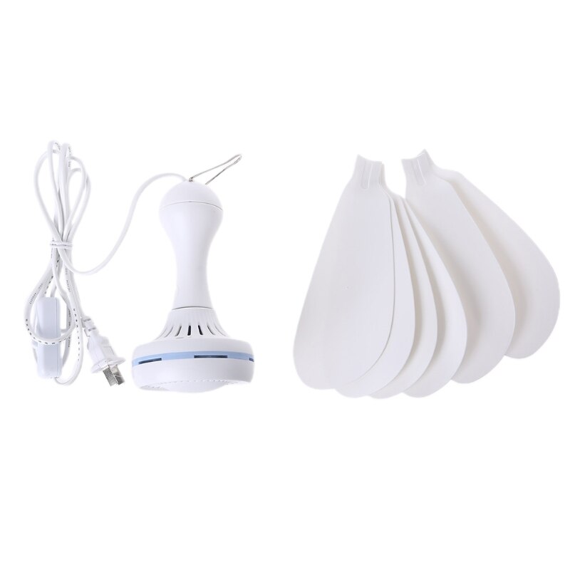 Mini ventilateur de plafond suspendu, 220V, 20W, 16.5 pouces, 6 vitesses, avec interrupteur marche/arrêt et câble d&#39;alimentation de 1.8m, pour dortoir, U1JE