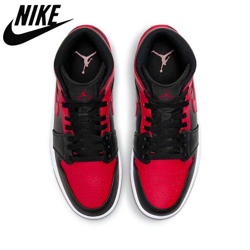 Original AJ 1 Mid Retro zapatos de baloncesto para hombres mujeres adiestramiento al aire libre deportes