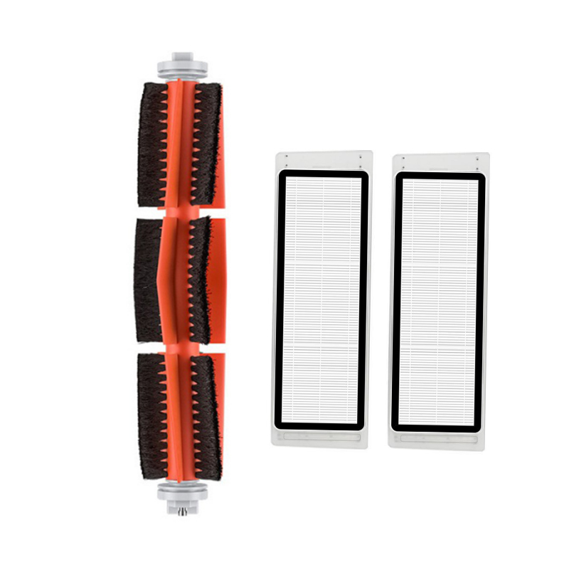 Spazzola laterale principale per Xiaomi Mi robot 1/ 1S SDJQR01RR SDJQR03RR RoboeockT6/T7/S5 aspirapolvere accessori Hepa polvere scatola: esercito verde