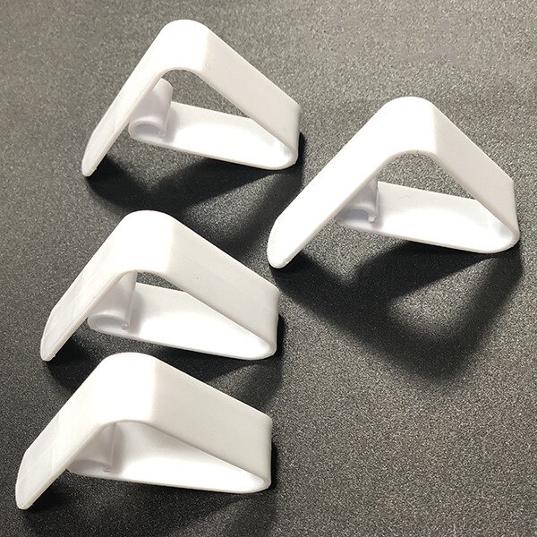 4 stk/sæt plastik dug klip borddæksel dug holder dug greb klemmer bryllupsfest promenade dug holder