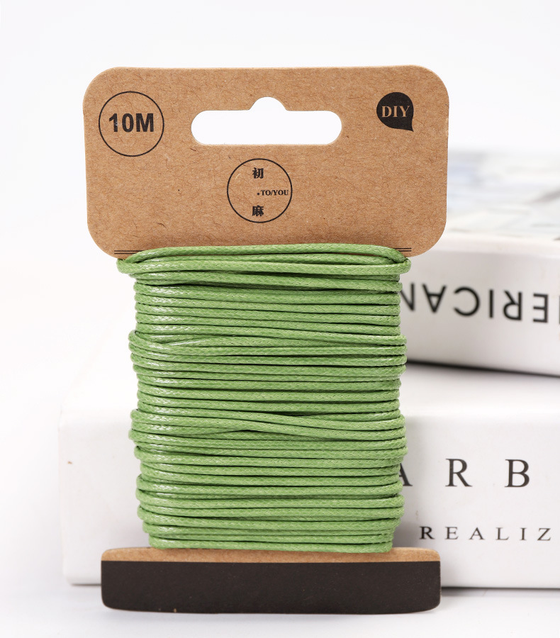 10Meter 1.5Mm Diameter Gewaxt Koord Kralen Draad Voor Diy Macrame Ketting Armband Sieraden Maken String: E