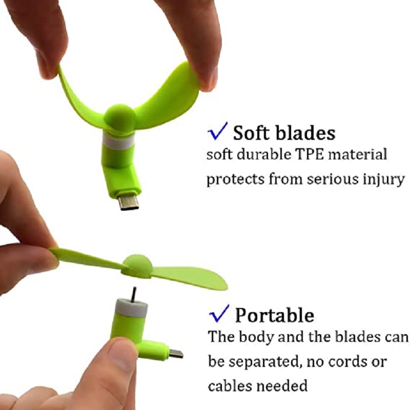 Ventilador para teléfono móvil Lightning/USB C para ventiladores de teléfono móvil iPhone Compatible con ventilador para teléfono inteligente iPhone16/15 tipo C