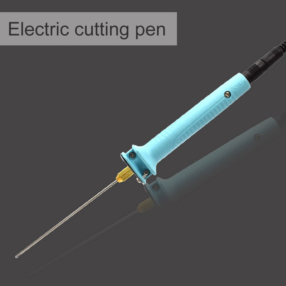 Máquina cortadora de espuma eléctrica portátil, cortador de espuma de poliestireno de 15W y 10CM, herramientas de corte de espuma de poliestireno, artesanía DIY