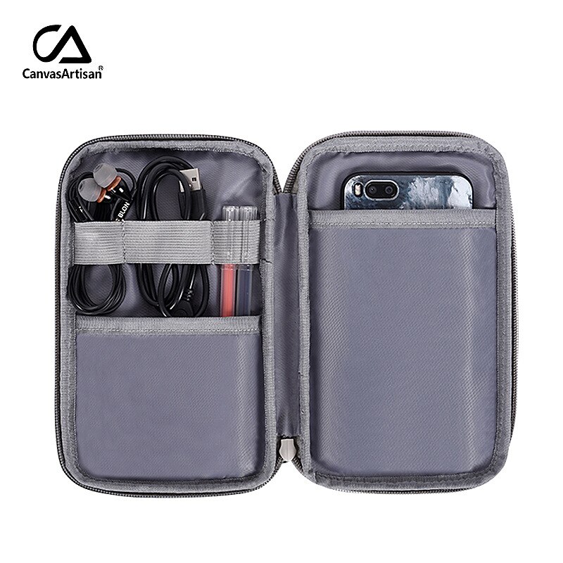 Digitale Opbergtas Travel Organizer Case Voor Accessoires Charger Power Bank Kabel Usb Hoofdtelefoon, Rits Draagbare, LS28-21