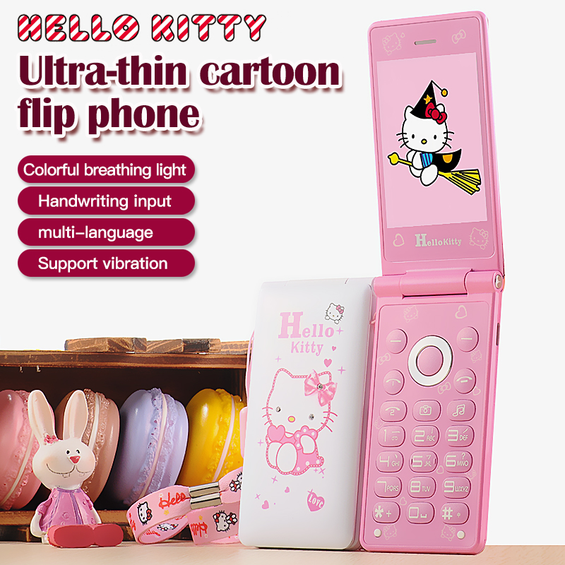 Neue schloss kippen telefon D10 Dual sim schlüssel telefon Karikatur mädchen Dame taschenlampe batterie kippen Telefon GSM