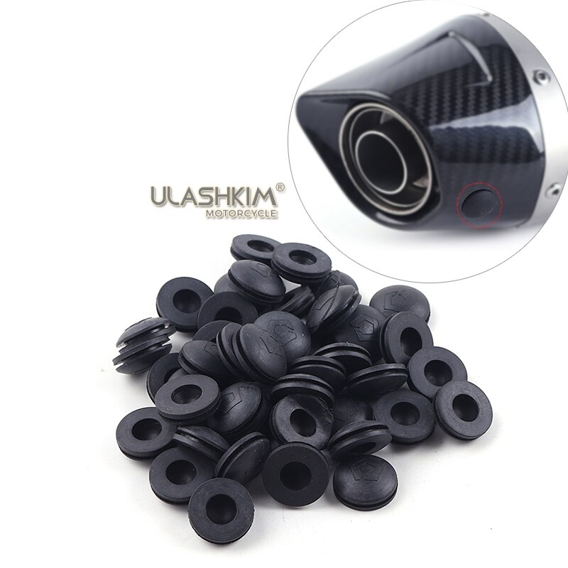 Motorcycle Exhaust DB-KILLER Silencer Muffler Cap tip of end and Screws of db-killer