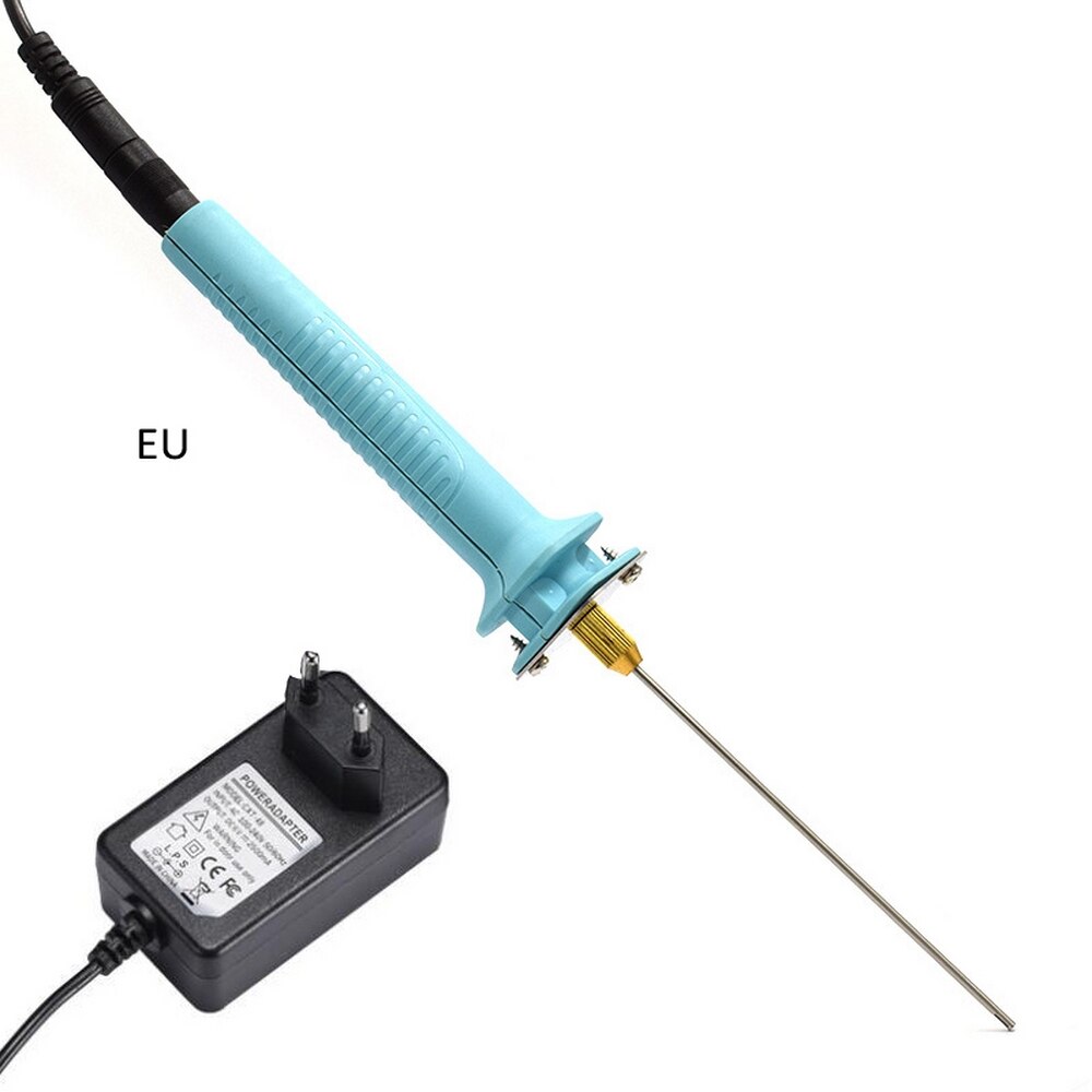 Máquina cortadora de espuma eléctrica portátil, cortador de espuma de poliestireno de 15W y 10CM, herramientas de corte de espuma de poliestireno, artesanía DIY: pen add uk plug