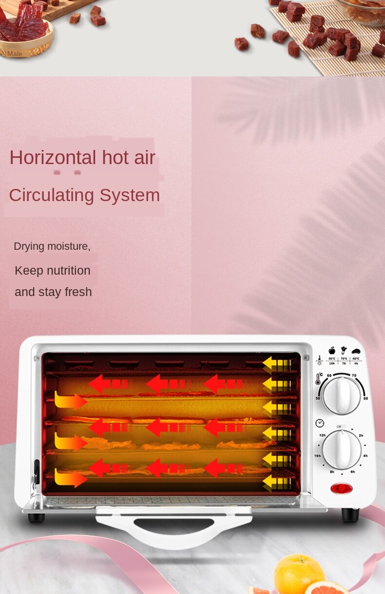 Food Dehydration Dryer Fruit and Vegetable Dryer S... Grandado