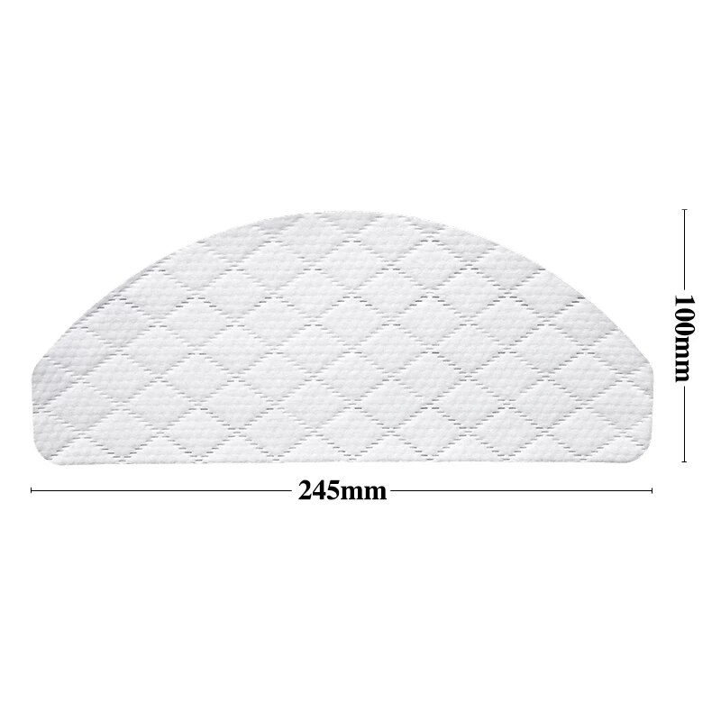 50Pcs Disposable Strong Rag Mop Cloths Pads for Ecovacs Deebot OZMO T8 AIVI T8 Max T9 Power/Max Vac | NL