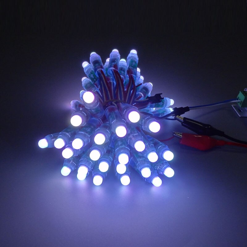 50 Stck WS2811 IC RGB Pixel LED-modul Licht DC5V Volle Farbe Große für dekoration werbung lichter Wasserdichte IP67