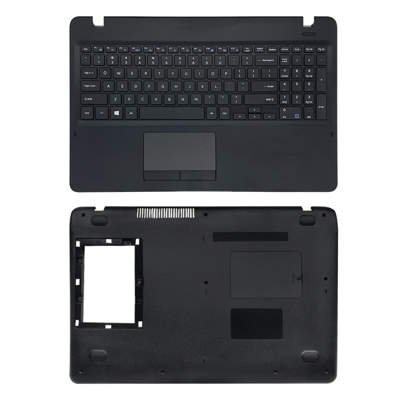 Nowy dla Samsung NP300E5K NP300E5M NP3500EM NP300E5L Laptop LCD tylna pokrywa/przednia ramka/zawiasy pokrywa/podparcie dłoni/dolna obudowa klawiatury