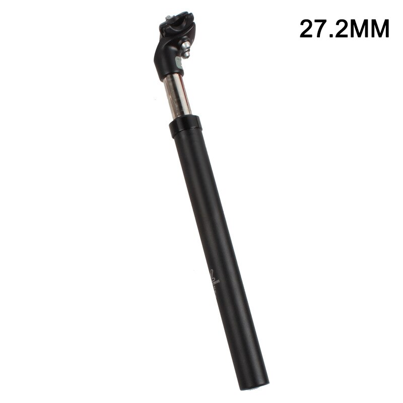 Mount Bike Saddle Seat Post Al Bicycle Seatpost Suspension Seat Tube: Black 27.2MM
