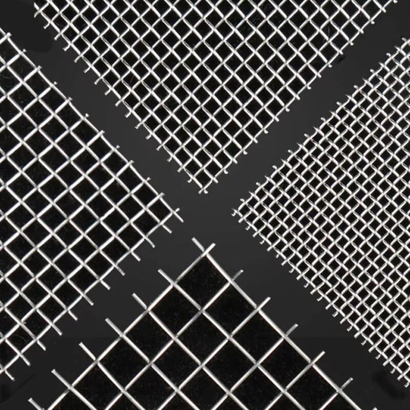 4-400 mesh 30 x 30cm ruostumaton teräsverkko suodatin verkko metalli etukorjaus kiinteä verkko suodatin kudottu lanka seula levy suodatin