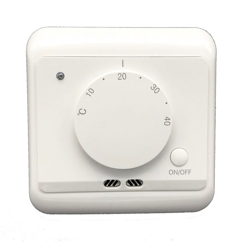 220V 16A Electric Heating Temperature Regulator Knob Thermoregulator Built-in Sensor Portable Mechanical Thermostat