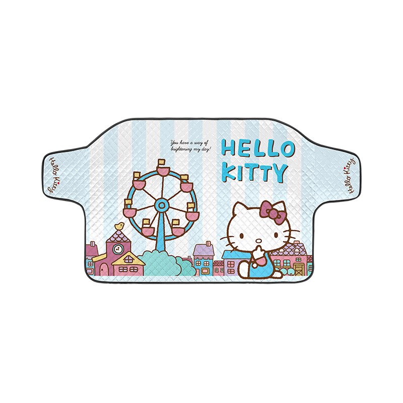Auto parasol Kitty Cat sol sombra parasol de parabrisas de coche cubre bloque parasol delantero Auto protección UV cortina accesorios de coche
