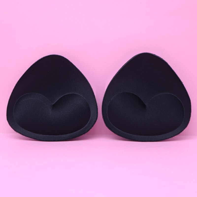 2 Pcs 1pair Thick Sponge Bra Pads Push Up Breast Enhancer