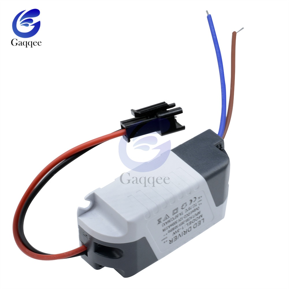 3X1W 3*1W Elektronische Led Strip Driver Transformer Eenvoudige Ac Driver Adapter 85V-265V dc 3V-14V 300mA Led Voeding 1W-3W