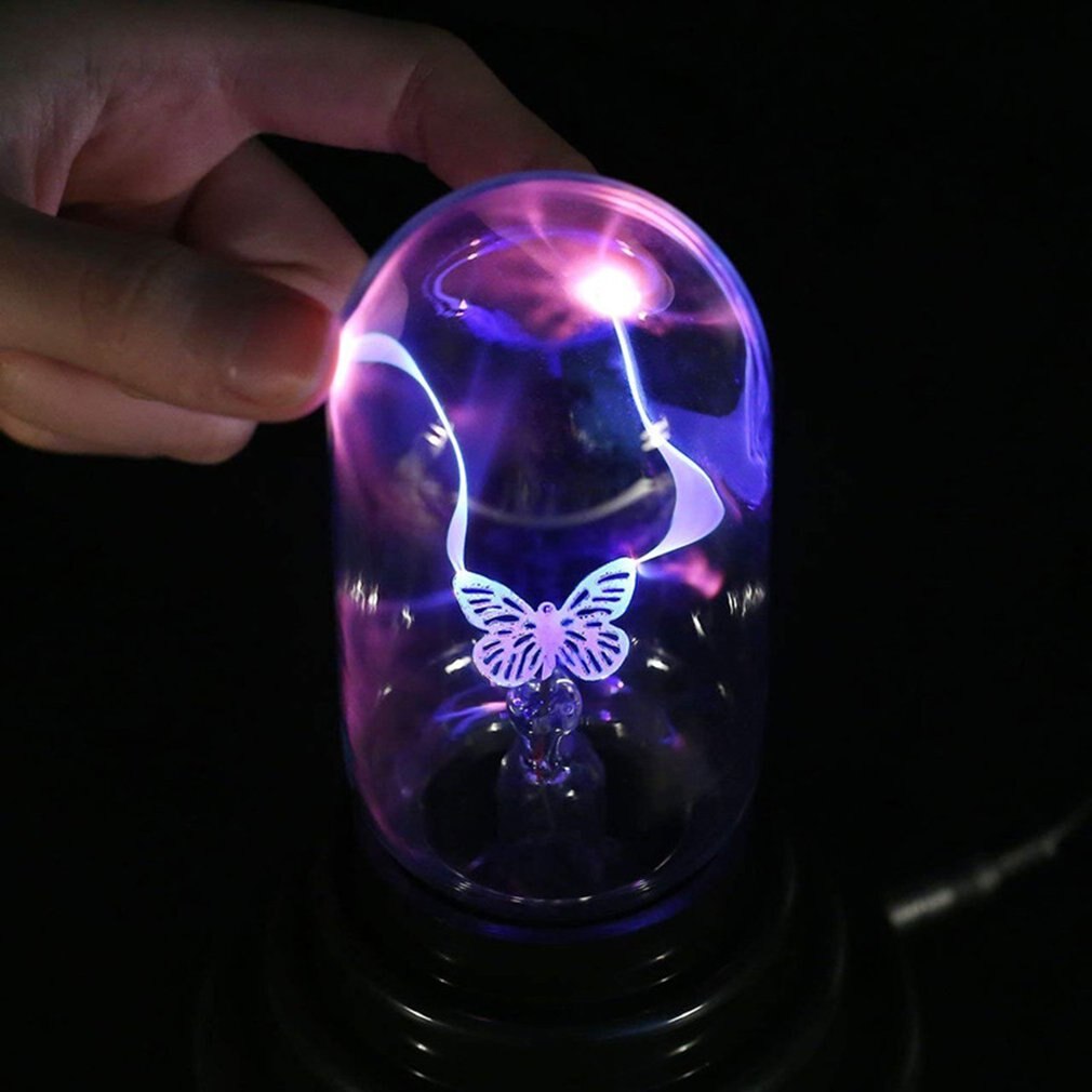 Butterfly Electrostatic Ion Ball Magic Ball Night Light Magic Light Sensor Ball Electric Light Ball Magic Light