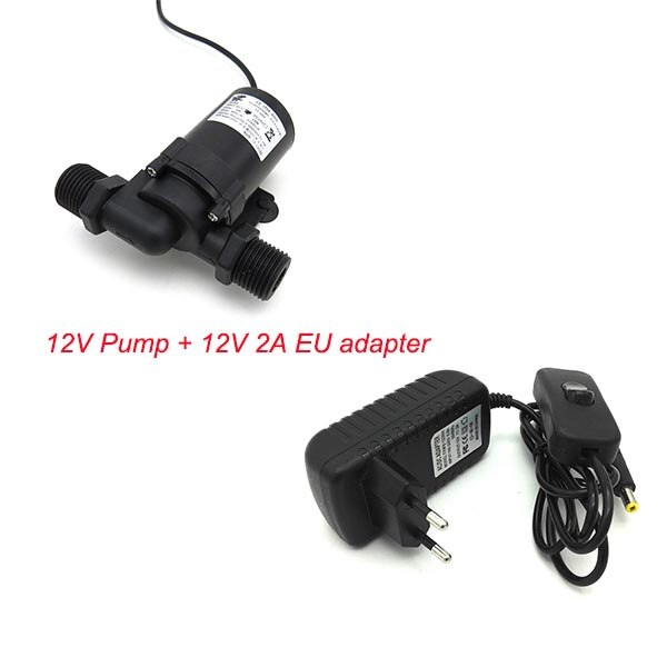 660D3 DC Brushless Water Pump Three-phase, More Functions Anti-stuck Function Submersible Pump: EU 12V 2A