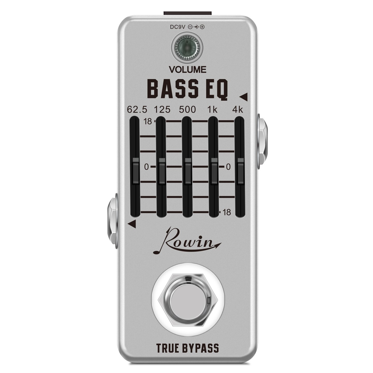 Rowin LEF-317B Guitar bass EQ Pedal Effect Adjust the tone to achieve the desired effect: Default Title