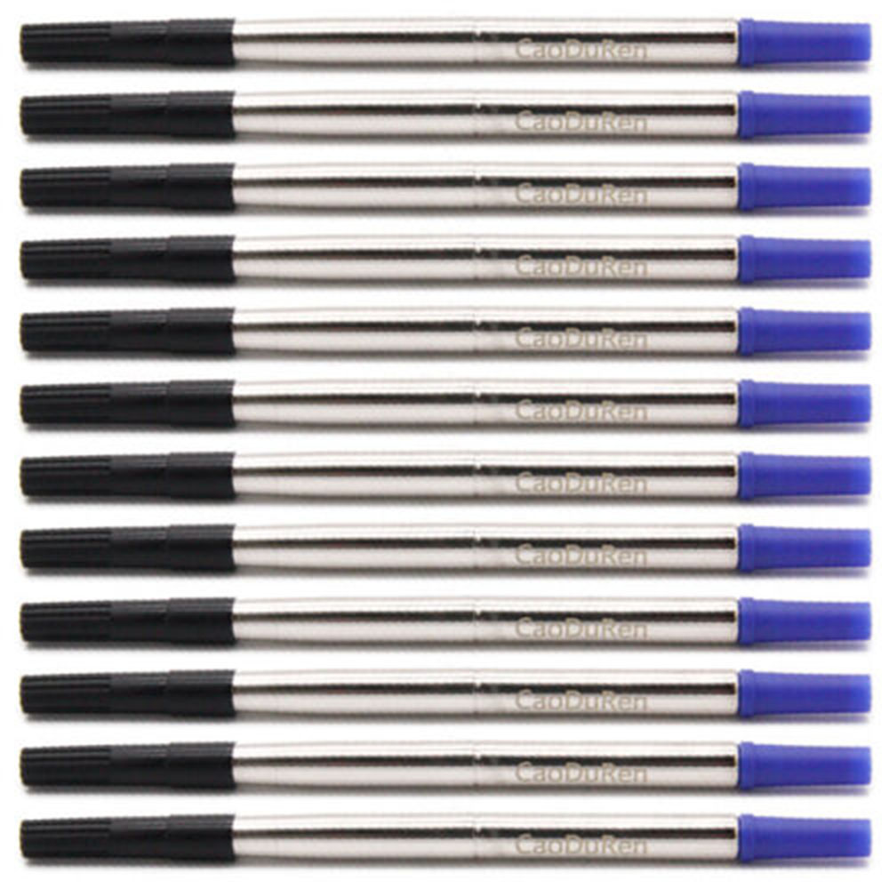 Recambios de bolígrafo Rollerball con punta de 116 mm de largo y 0,5 mm para Parker 3021531 1905323 Tinta alemana: Verde