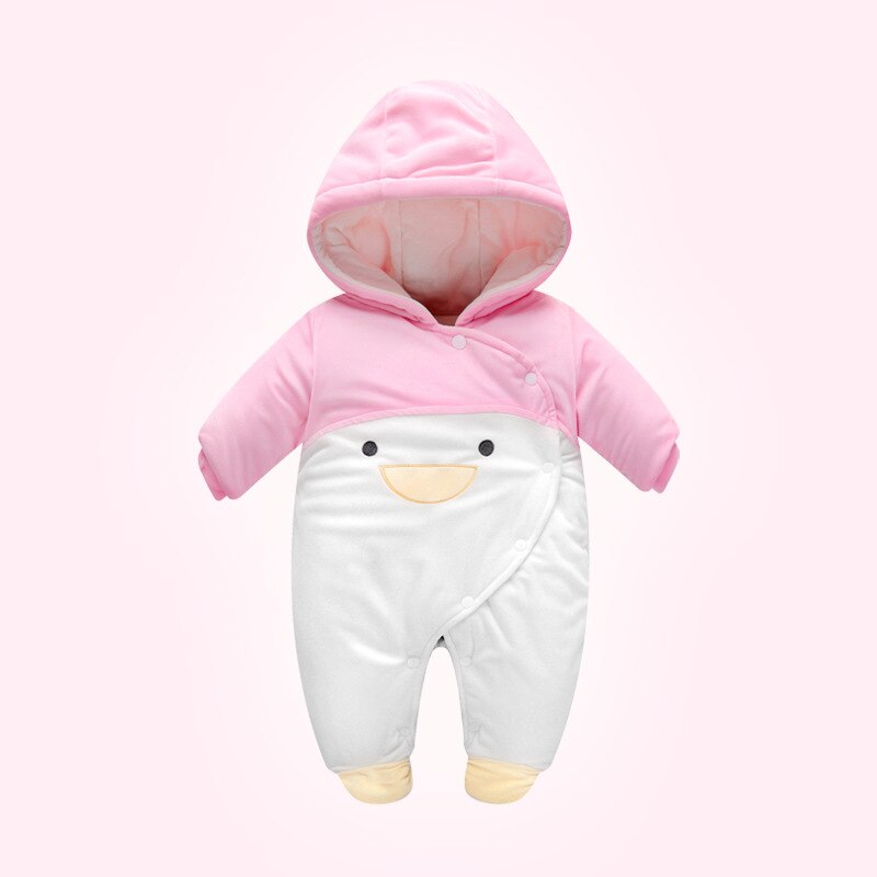 Babykleding voor 0-3 maanden, baby winter jumpsuit, eend, kinder rompertjes, babyjongens winterkleding, flanel, kostuum, dieren romper, onesie