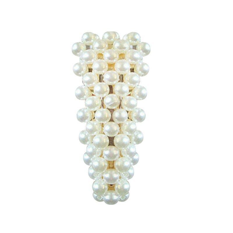 novedosa Clip de perla para el cabello de encaje para las mujeres Diadema con de Peine pasador de horquilla de barra Accesorios para peinados: 02