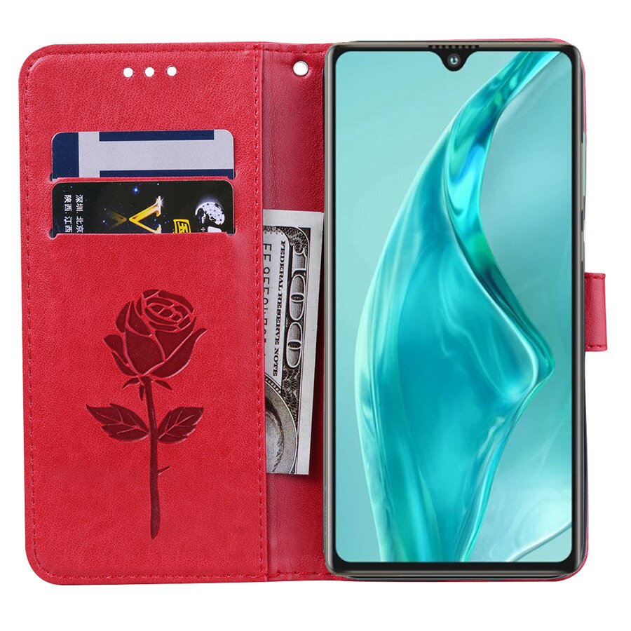 Business Kickstand Flip Case &amp; Cover For Cubot P50 Fundas PU Leather Wallet Phone Case For Carcasa Cubot P50 P50 P40 чехол Coque: for Cubot P40 / MGCXTZ Red