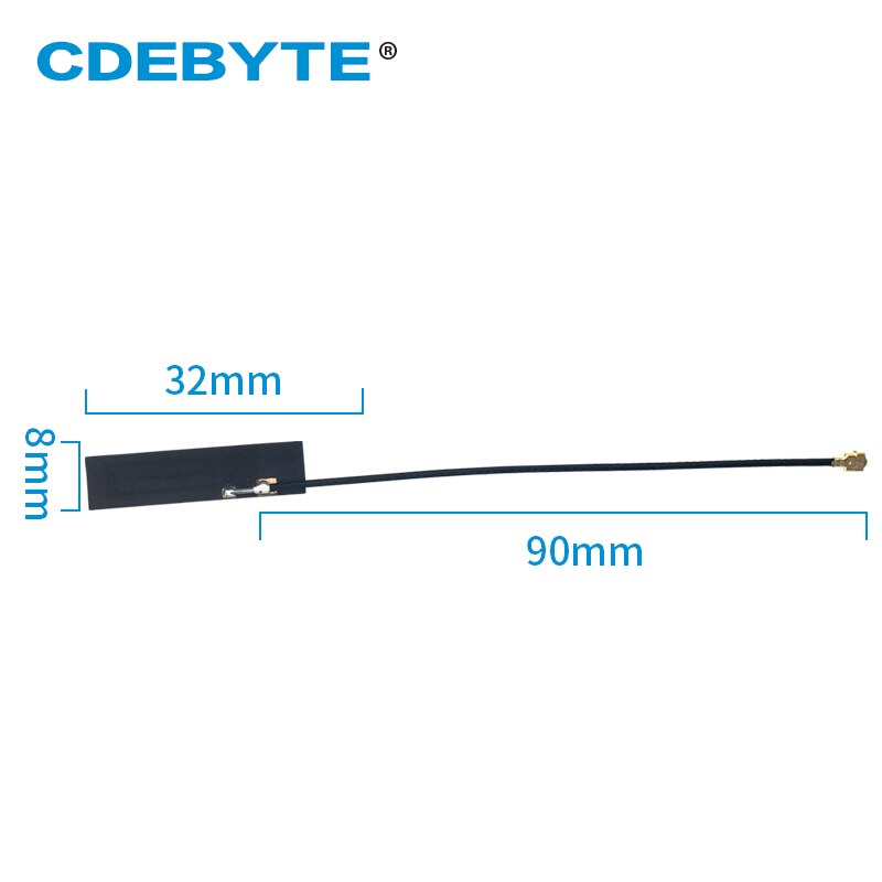 Antena Wifi 2dBi omnidireccional LoRa Radio conector IPEX, 433MHz, FPC, 10 Uds. Por lote