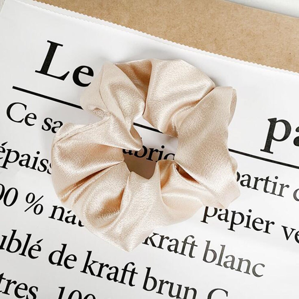Cuhair 8er-Set Velvet-Haar-Scrunchies Mit Metall-Elastik – Weiche Haargummis Für Frauen & Mädchen