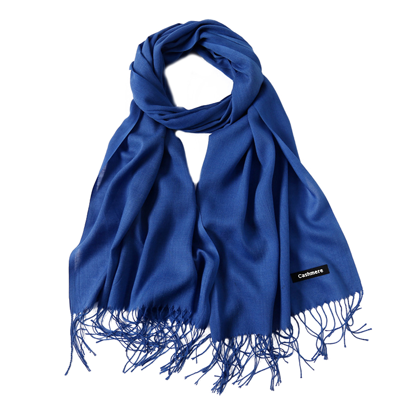 Frauen Winter weich warm wie Schal Luxus Schals Damen Tücher schwarz Poncho Schals ﻿: Beige