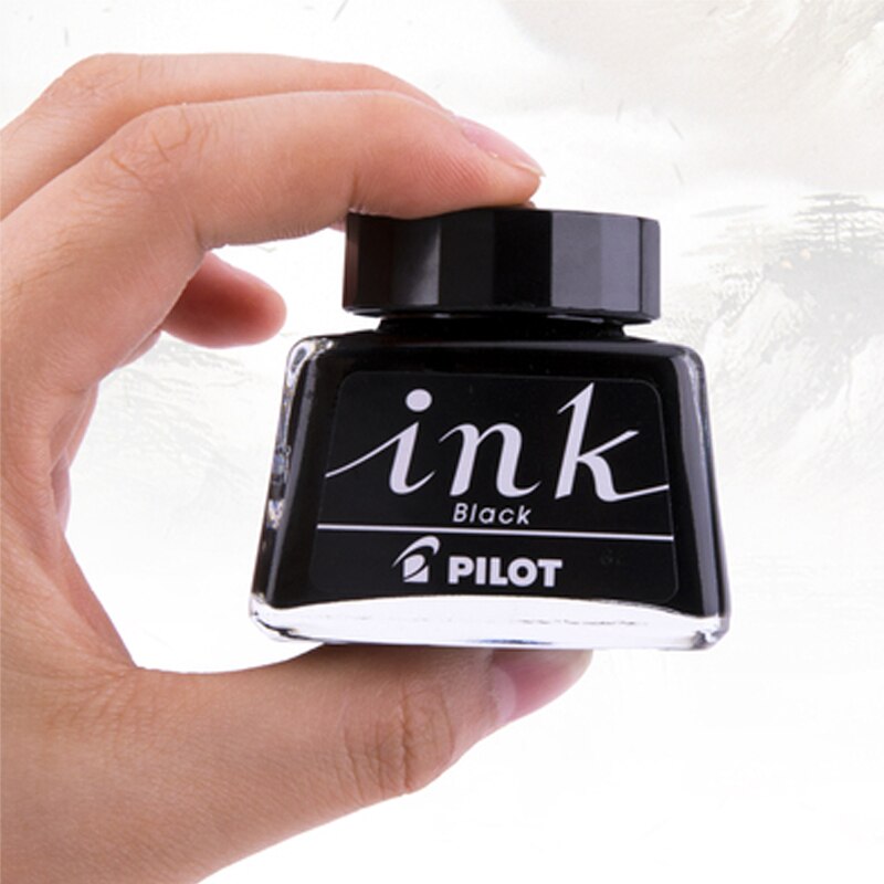 Japan Pilot Non-carbon ink Pens INK-30 Quick-drying dyes Pure color 88G Chaisery Smiley pens available ink 30ml for students