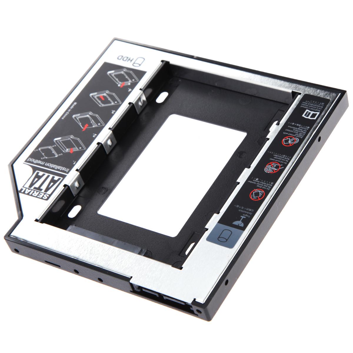 Universele 2.5 2nd 9.5Mm Ssd Hd Sata Harde Schijf Hdd Caddy Adapter Bay F