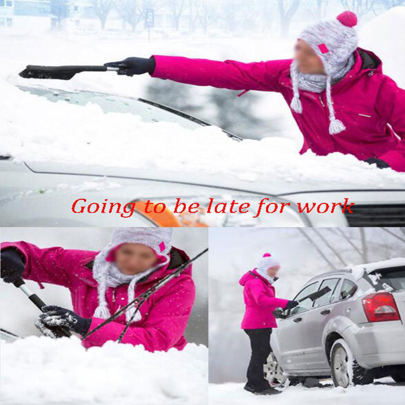 Car Front Windshield Snow Cover Sun Shade Waterproof Anti Snow Frost Ice Shield Dust Protector Heat Sun Mat