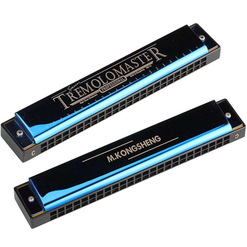 24 hull tremolo munnspill c tone munnorgan for nybegynnere utøver harmonikon trening musikkinstrumenter hobby