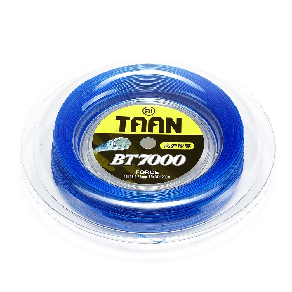 Cuerdas de bádminton TAAN BT7000, 0,68mm, duraderas, alta flexibilidad, buen Control, 200m: Dark Blue