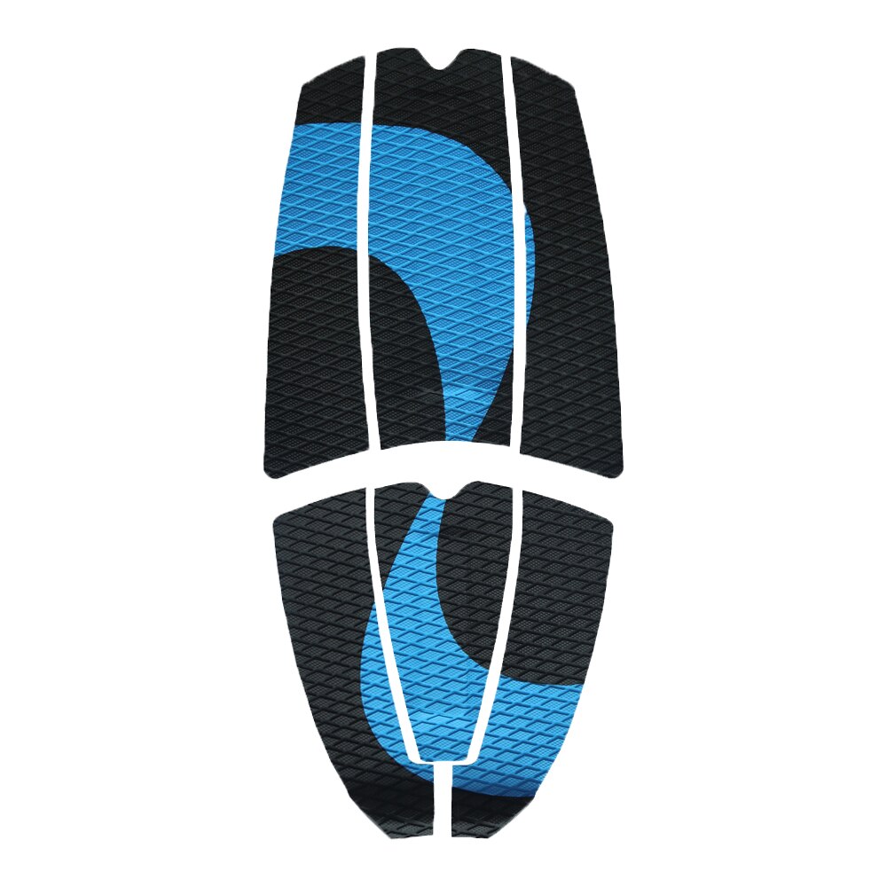 SUP Deck Traktion Pad 6 Stück Premium EVA mit Grip Surfbrett Longboard Paddle Board 3M Zurück Kleber Fuß Pads Neue: Blue 6 pieces