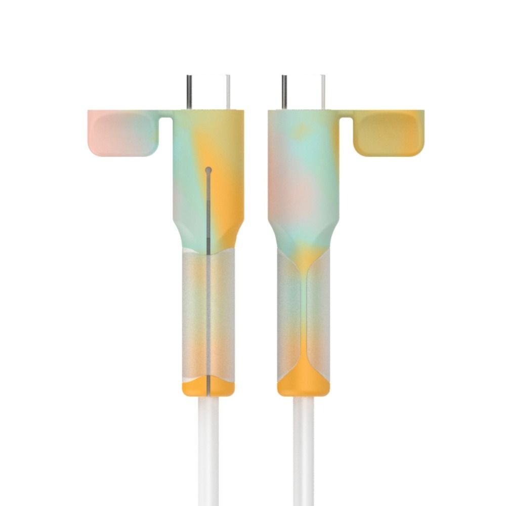 Kabelbeschermer Zachte Siliconen Hoes Type C Oplader Kabelbeschermer Praktische Accessoires
