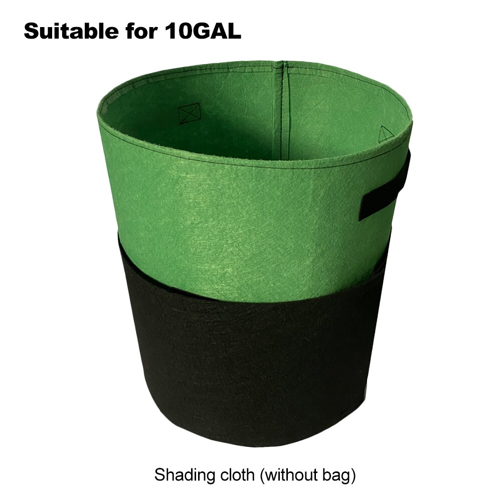 Plant Planting Bag Potato and Tomato Covered Middle Transparent Potato Planting Bag: Navy Blue