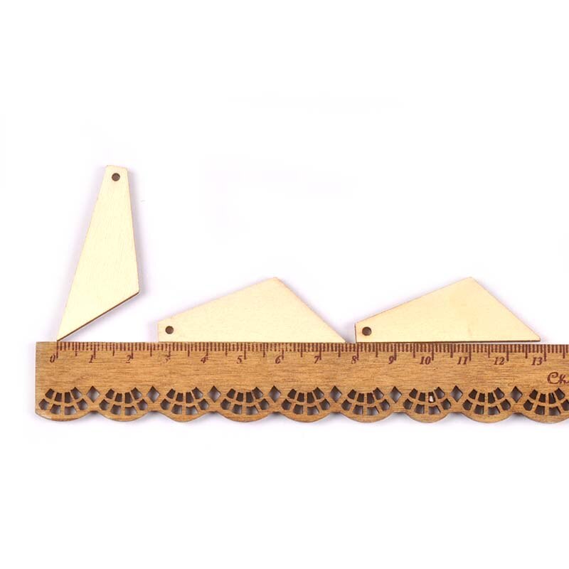 20 stk rund form naturligt træ håndværk forsyninge... – Grandado