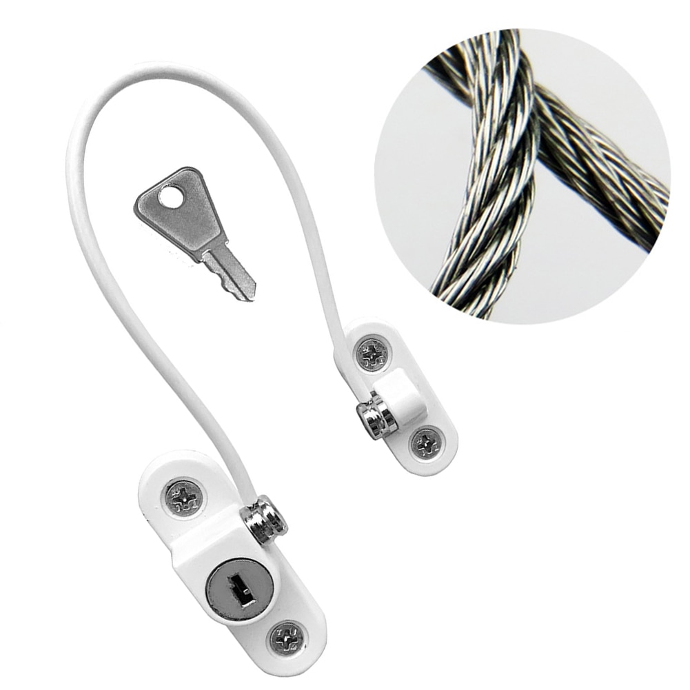 Children Window Safety Lock Sliding Sash Stopper Limiter Restrictor Home door window safety lock for children baby