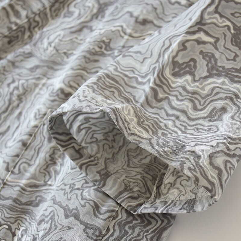 Menns bomullsgasbind kappe løs tynn stil badekåpe japansk kimono nattøy herre retro kapper v-hals pyjamas mannlig badekåpe