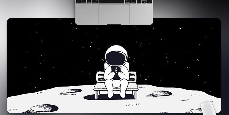 Mouse Pad Cute Desk Mats Kawaii Desk Pad Kawaii Mouse Pad Deskpad for Home Computer Keyboard Gaming Office Accessories 80x30cm: 300x800x2mm 03