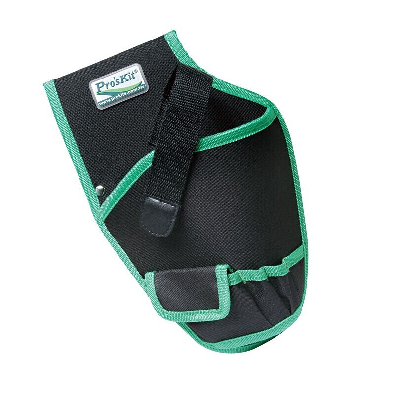 Pro'sKit Tool Bag Multi-layer Canvas Water Repellent Tool Holster Repair Woodworking Storage Pouch Electric Drill Waist Bag: ST-5203
