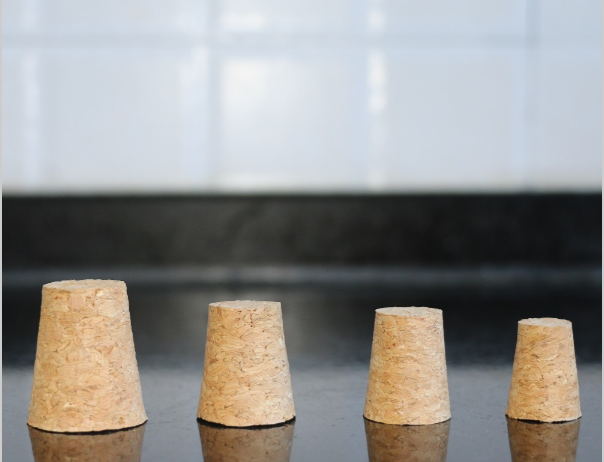 50pcs 35x150 mm Plastic Test Tube With Cork Stopper 6-inch 100ml Clear Like Glass, , Food grade, Autoclavable