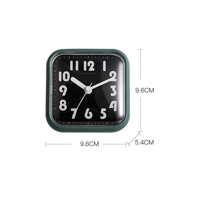 Digital Bathroom Wall Clocks Simple Electronic Wall Clock Waterproof Shower Watches Temperature Clocks Hanging Timer